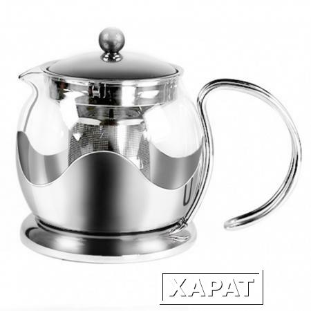 Фото Чайник для заваривания чая, 1,2 л, лотос Kuchenland SW-1-1200TL-K