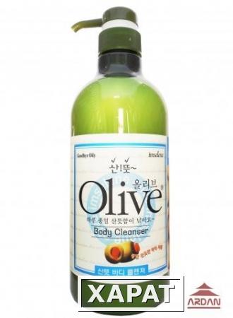 Фото 073322 Olive Body cleanser (for oil skin) Гель для душа с экстрактом оливы (для жирной кожи), объем 0,75 л