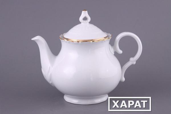 Фото Заварочный чайник "офелия 662" 1200 мл.высота=17 см.без упак. Bohemia Porcelan (655-115)