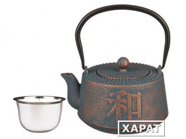 Фото Заварочный чайник чугунный с эмалированным покрытием внутри 1300 мл. Ningbo Gourmet (734-049)