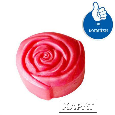 Фото Натуральное мыло ручной работы Цветок розы Роза Болгарии 50 gr