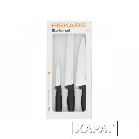 Фото Набор ножей 3 шт. стандарт Functional Form Fiskars (1014207)