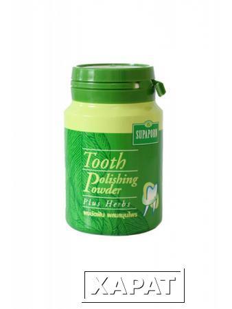 Фото Зубной порошок Supaporn Tooth polishing powder plus Herb