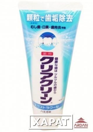 Фото 249999 KAO Clear Clean Лечебно-профилактическая зубная паста "Экстра освежающий мятный вкус"