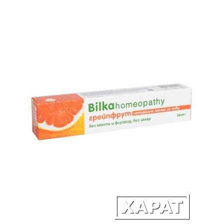 Фото Паста зубная гомеопатическая с ароматом грейпфрута Билка 75 ml