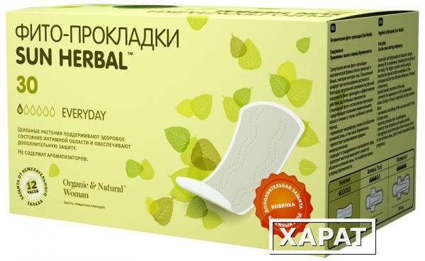 Фото Продаем гигиенические прокладки оптом Sun Herbal