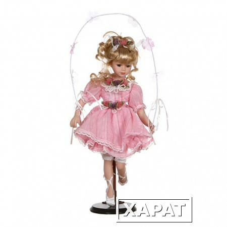 Фото Фарфоровая кукла "принцесса"с мягконабивным туловищем высота=40 см Jiangsu Holly (485-102)