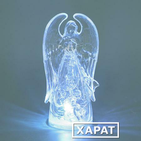 Фото Фигурка "ангелы" с подсветкой высота=13 см. Polite Crafts&amp;gifts (786-160)