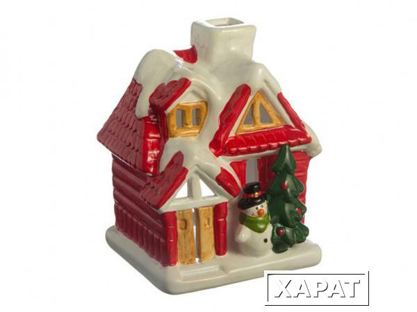 Фото Фигурка "домик перед рождеством" 9.5*8.5*12см Polite Crafts&amp;gifts (156-562)
