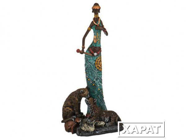 Фото Фигурка "африканка" 50*26*13см. коллекция "этника" Chaozhou Fountains&amp;statues (252-659)