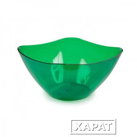 Фото Салатник Ice (Айс) 1 л, зеленый полупрозрачный, BEROSSI (Изделие из пластмассы. Литраж 1 литр) (ИК07811000)