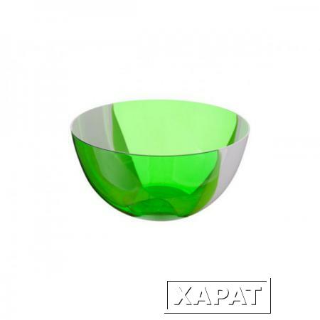 Фото Салатник двухцветный Dolce 1,4 л, яблоко, BEROSSI (Изделие из пластмассы. Литраж 1.4 литра. Размер 185 х 93 мм) (ИК21251000)