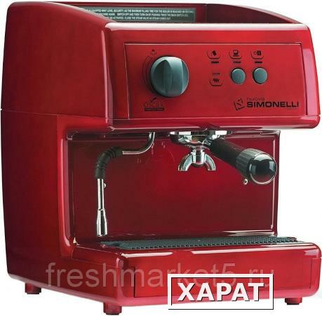 Фото Кофемашина nuova simonelli "oscar" 1g красная