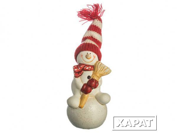 Фото Фигурка "снеговик" 5.8*5.2*10.6см Polite Crafts&amp;gifts (156-742)