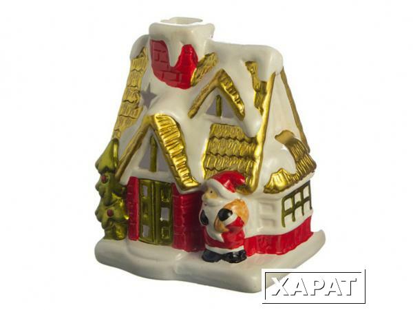 Фото Фигурка "домик перед рождеством" 11*8.5*12.3см Polite Crafts&amp;gifts (156-567)