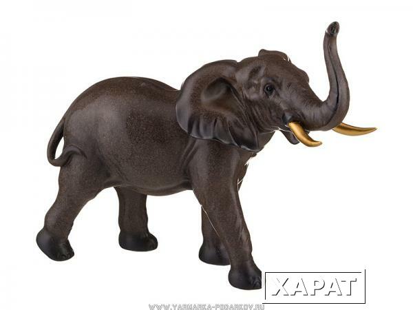 Фото Фигурка слон 33,5х17,5х26,5 см,