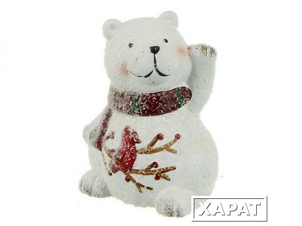 Фото Фигурка "медведь" 7*7*9.5 см. без упаковки Polite Crafts&amp;gifts (156-195)