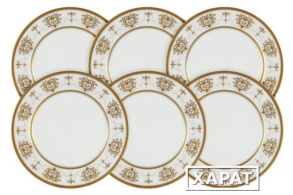 Фото Набор из 6 десертных тарелок Тиара Голд Narumi ( N51759-54149AL )