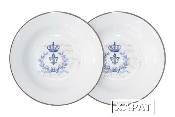 Фото Набор из 2-х суповых тарелок Королевский LF Ceramic ( LF-80E2256-2-AL )