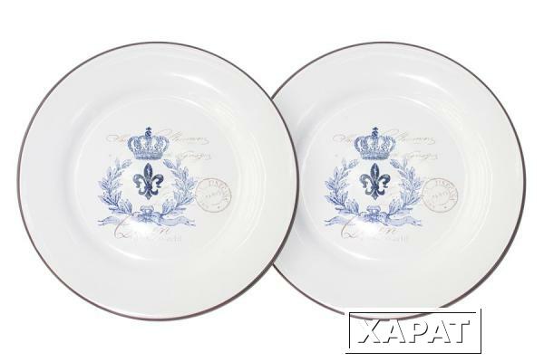 Фото Набор из 2-х десертных тарелок Королевский LF Ceramic ( LF-55E2258-2-AL )