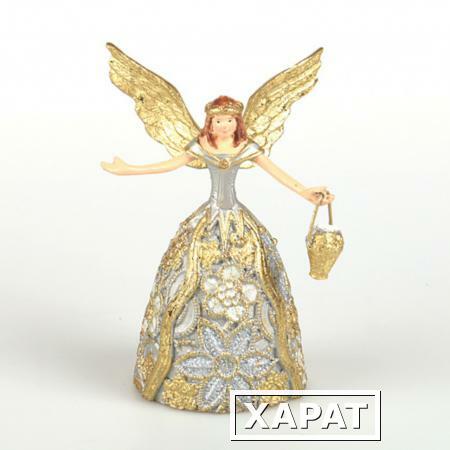 Фото Фигурка "ангел с корзиной цветов" 11 см.без упак. Markalex Creative (130-144)