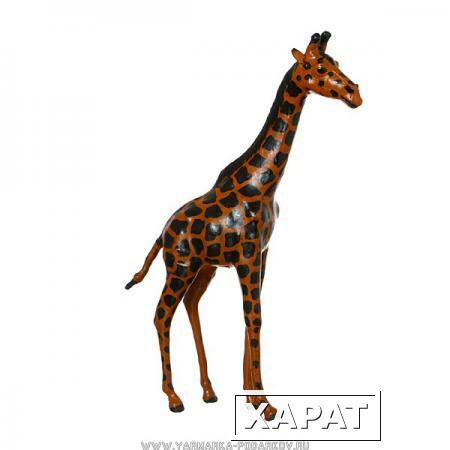 Фото Фигурка жираф высота 45 см,