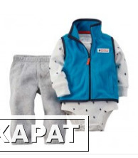 Фото Детский костюм для мальчика Carters из 3 предметов