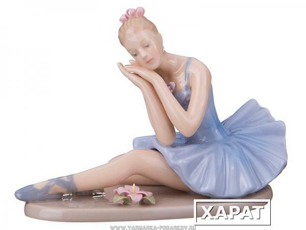 Фото Статуэтка балерина высота 9 см, кор 24шт, )