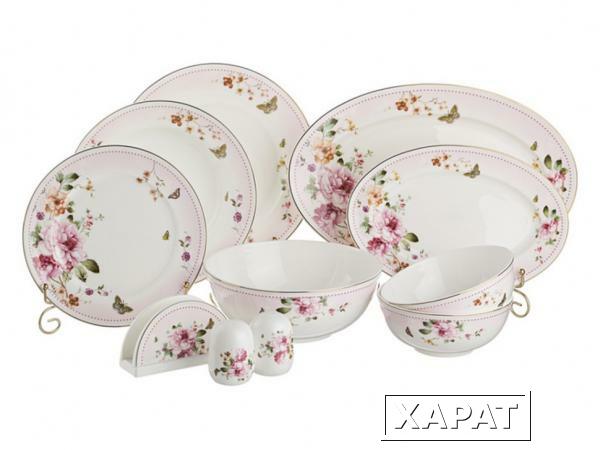 Фото Столовый сервиз на 6 персон 26 пр. Porcelain Manufacturing (264-700)