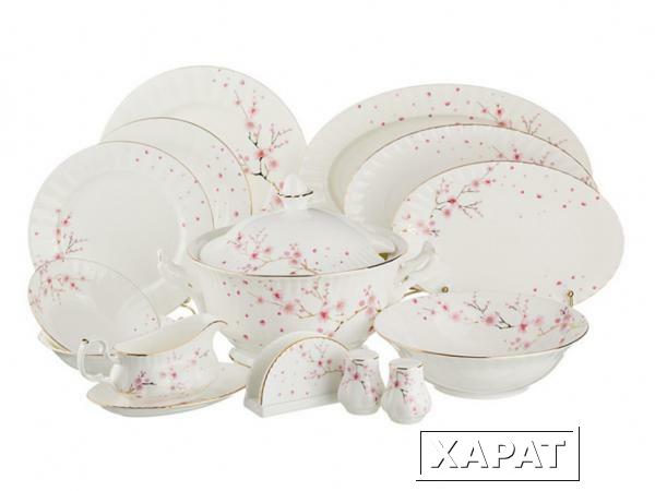 Фото Столовый сервиз на 6 персон, 30 пр. Porcelain Manufacturing (264-673)