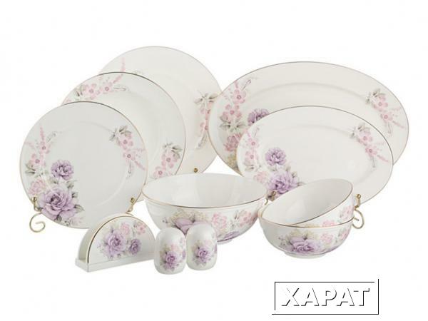 Фото Столовый сервиз на 6 персон 26 пр. Porcelain Manufacturing (264-688)