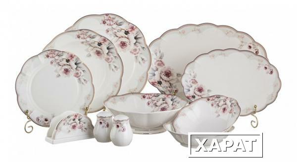 Фото Столовый сервиз "диана" на 6 персон 26 пр. Porcelain Manufacturing (264-639)