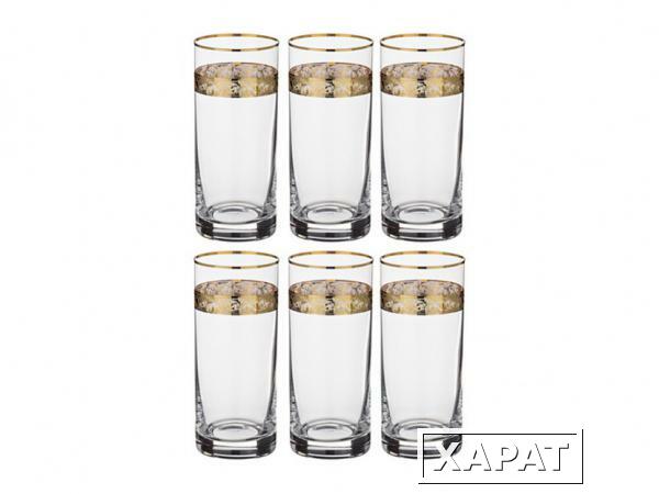 Фото Набор стаканов для сока из 6 шт. "грейс" 300 мл. Crystalex Cz (674-303)