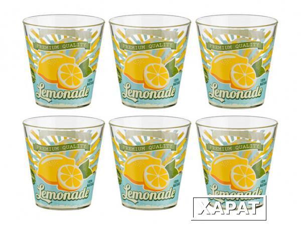 Фото Набор стаканов из 6 шт. "лимонад" 250 мл. Cerve S.p.a. (650-570)