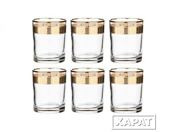 Фото Набор стаканов для воды "истамбул греция" из 6 шт. 255 мл. Алешина Р.р. (484-060)