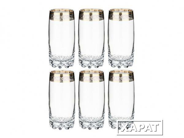 Фото Набор стаканов для воды "сильвана кант" из 6 шт. 390 мл. Алешина Р.р. (484-044)