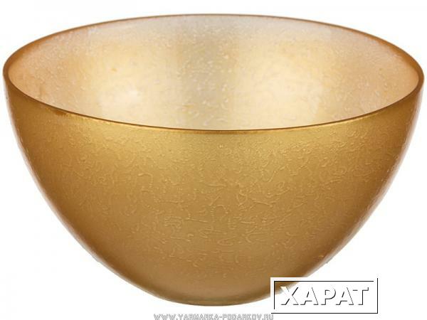 Фото Салатник фараон малый золото диаметр 14 см, высота 7 см, без упаковки