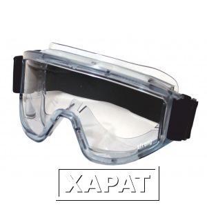 Фото Защитные герметичные очки для работы с агрессивными и не агрессивными жидкостями росомз знг1 panorama super pc 22130