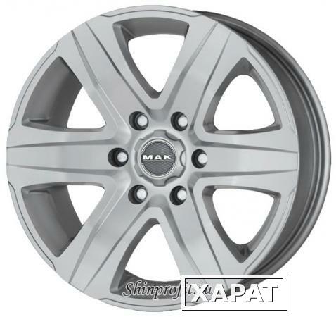 Фото Mak Stone 6 8x16/5x120 D65.1 ET40 Silver