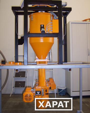 Фото Система Loss in weight для весового контроля и учета расхода материала для экструдера, станция дозирования полимерного материала