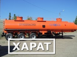 Фото Полуприцеп цистерна НЕФАЗ-96894-11 оси SAF