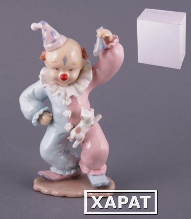Фото Статуэтка "клоун" высота=17 см. Porcelain Manufacturing (461-010)