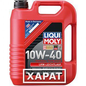 Фото НС-синтетическое моторное масло LIQUI MOLY LKW-Leichtlauf-Motoroil Basic 10W-40 5л 8026