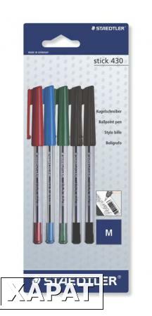 Фото Шариковая ручка Stick, 430M 0,5 мм, цвет в ассортименте (5)