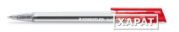 Фото Шариковая ручка Staedtler Ball M с клипом. 0,5 мм. (черный)
