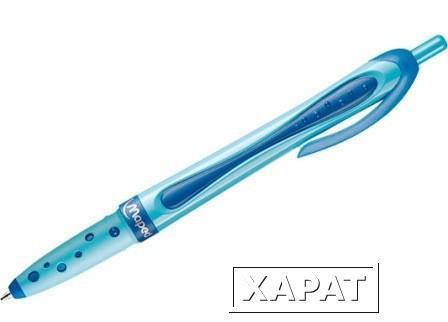 Фото Шариковая ручка автоматическая Soft Ball 1 мм. цвет синий MAPED