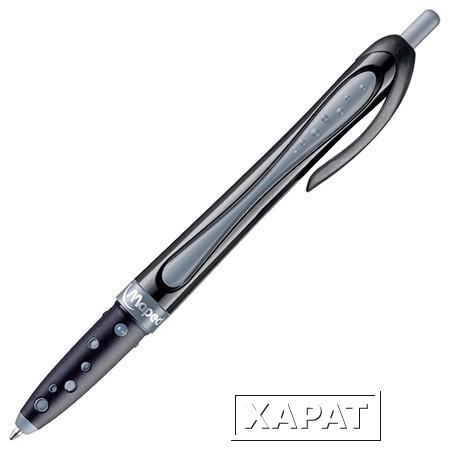 Фото Шариковая ручка автоматическая Soft Ball 1 мм. цвет черный MAPED