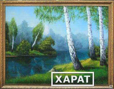 Фото Картина «Байкальские берёзы», холст/масло, 80х100