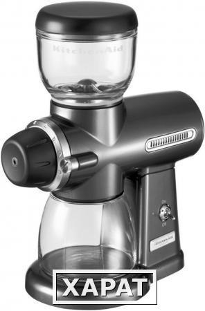 Фото Кофемолка kitchenaid 5kcg100epm серый металлик