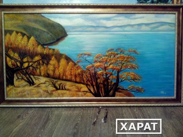 Фото "Осень на Байкале", х.м., 50х80